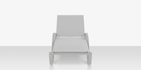 DecoScapes Atlantic Sled Chaise With Arms