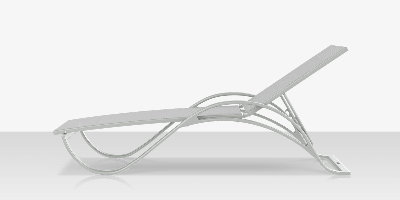 DecoScapes Atlantic Sled Chaise With Arms