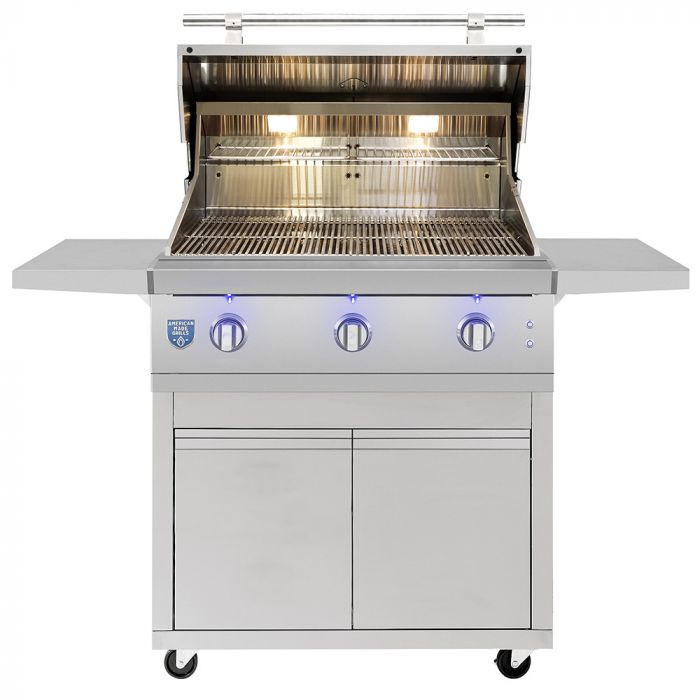 American Made Grills Atlas 36" Cart Grill Freestanding