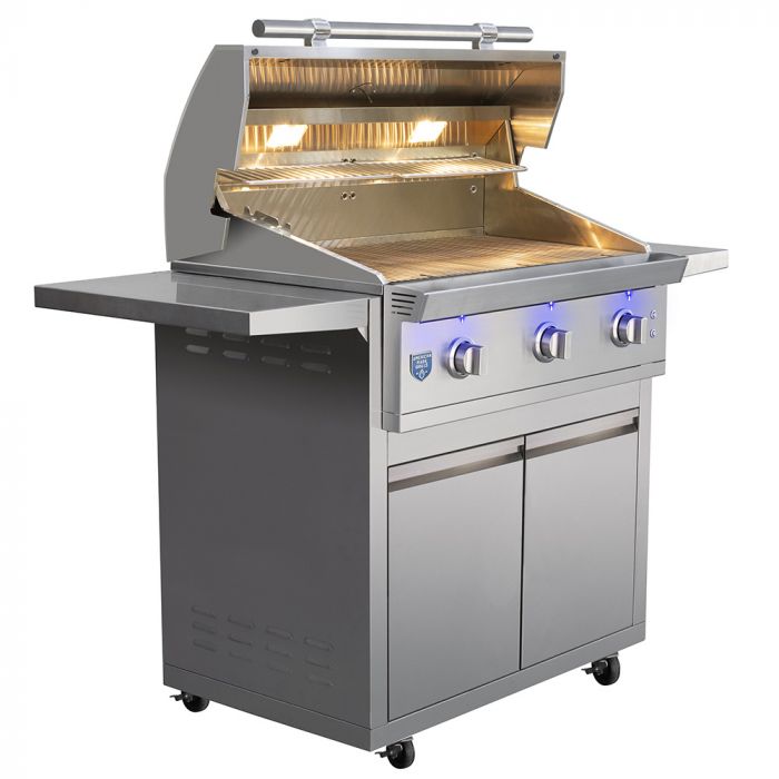 American Made Grills Atlas 36" Cart Grill Freestanding