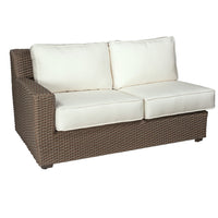 Woodard Augusta Left/Right Arm Wicker Loveseat