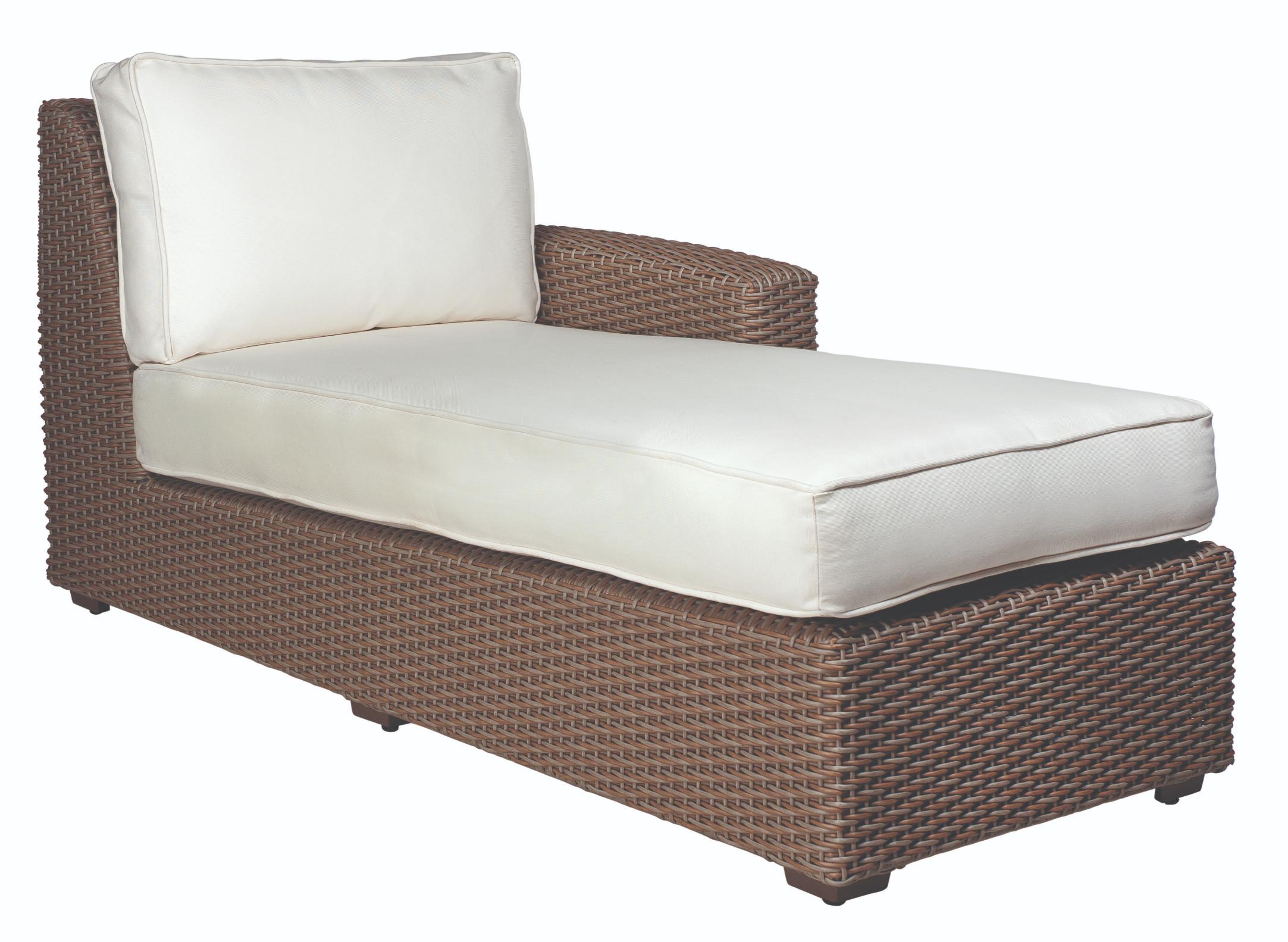 Woodard Augusta Left/Right Arm Facing Sectional Chaise
