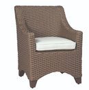 Woodard Augusta Wicker Dining Arm Chair