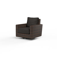 Sunset West Montecito Swivel Rocker Club Chair with Cushion