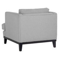 Sunpan Kaius Armchair in Limelight Oat / Limelight Silver