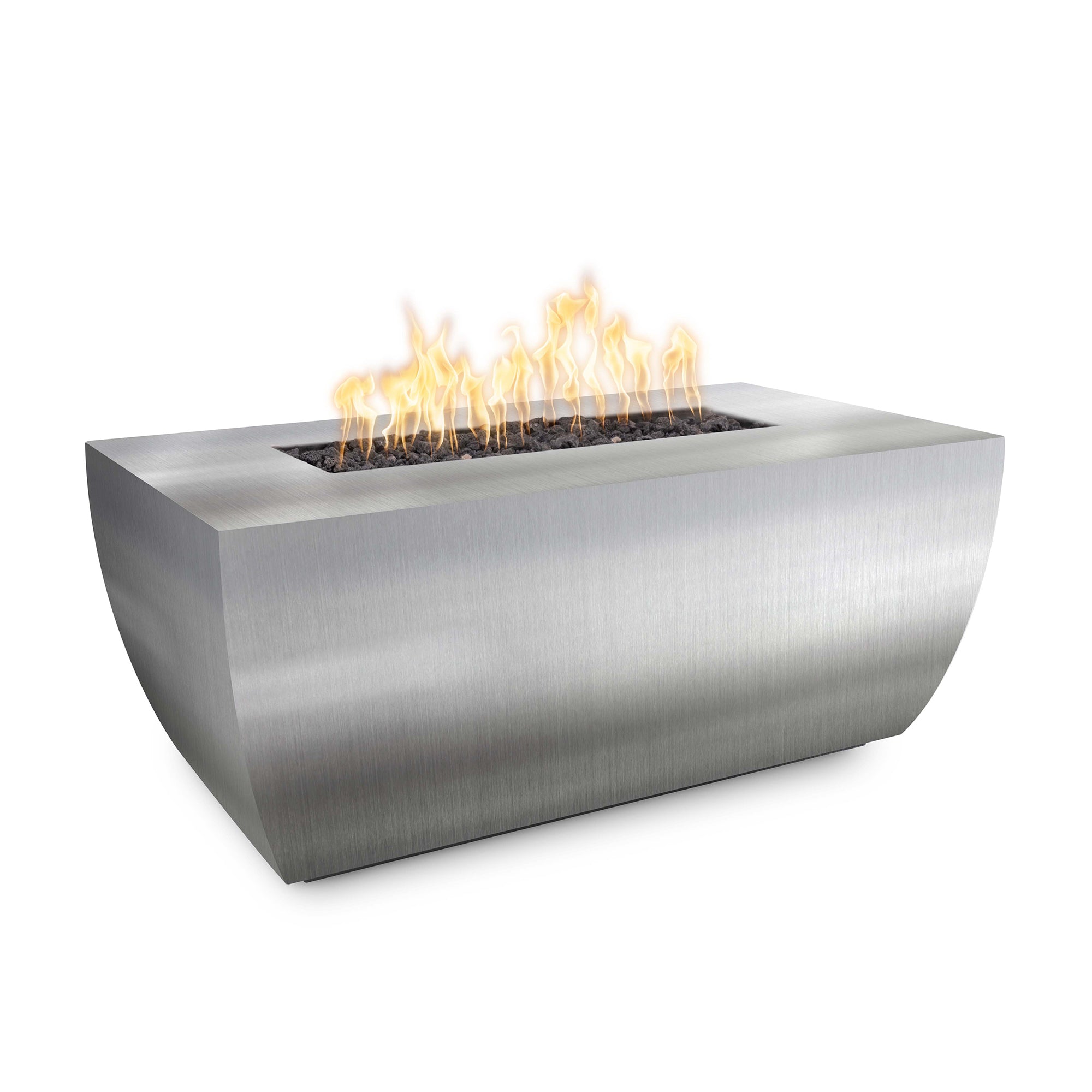 The Outdoor Plus  Avalon Stainless Steel Fire Pit - 15” Tall