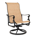 Woodard Avondale Sling Swivel Dining Arm Chair