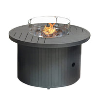 AZ Patio Heaters Glass Wind Screen - 22" Round