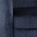 Sunpan Gilley Swivel Lounge Chair - Bergen Navy / Meg Ash