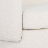 Sunpan Valence Sofa in Maya White