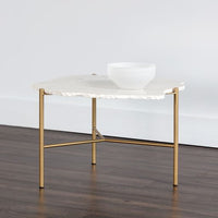 Sunpan Saunders Coffee Table Base - High - Gold