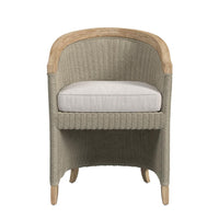 Sunset West Cambria Dining Chair in Canvas Canvas with Self Welt
