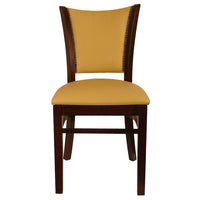 H&D Seating Back Wood Upholstered Dining Chair - Set of 2