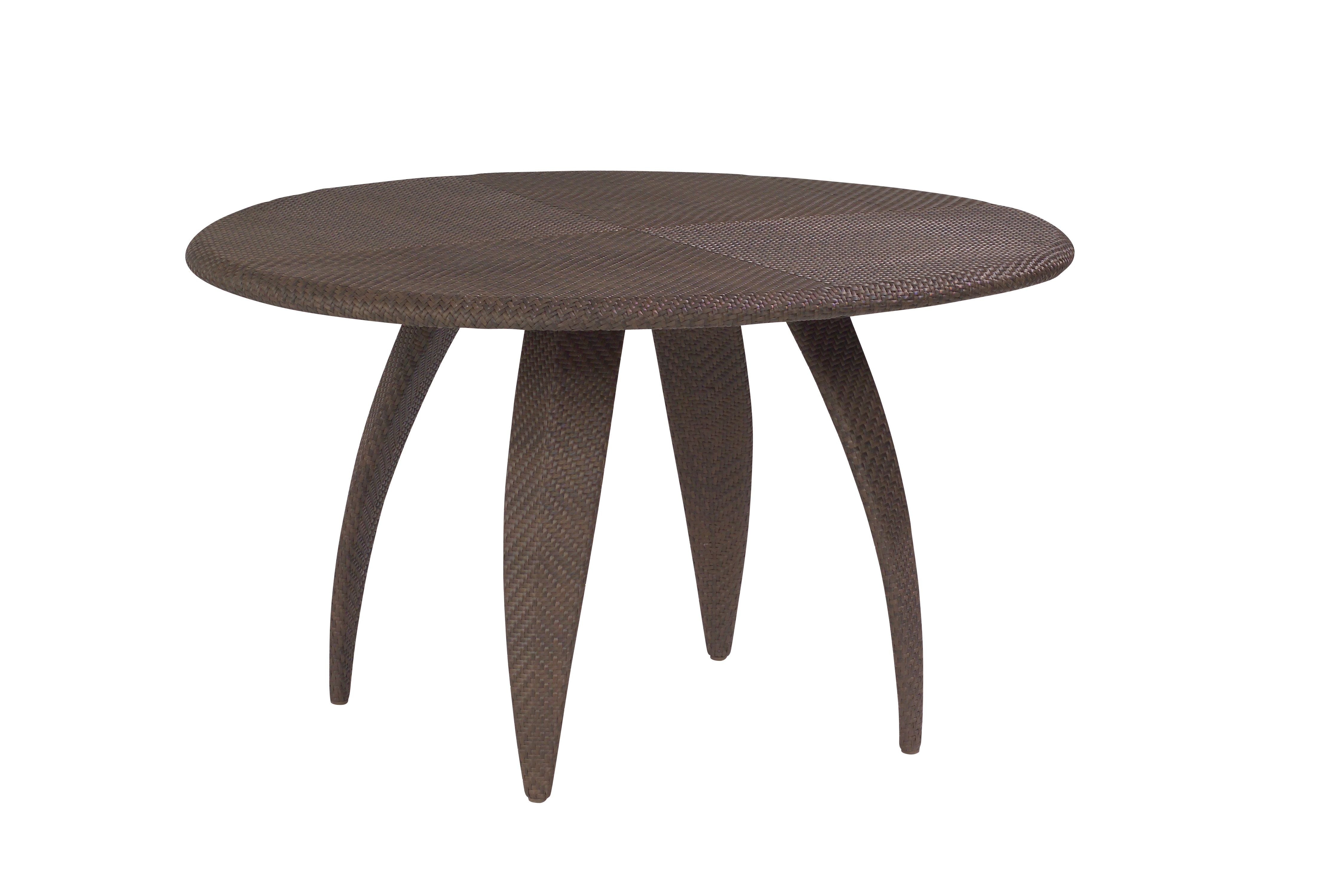 Woodard Et Cetera Bali 48" Round Woven Top Table