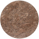 BFM Seating SoHo Round Table Top In Baltic Brown/Barn Wood/Rustic Gray/Gray Slate/Silver Mist