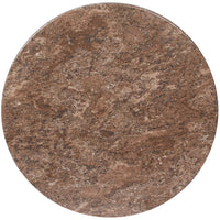 BFM Seating SoHo Round Table Top In Baltic Brown/Barn Wood/Rustic Gray/Gray Slate/Silver Mist