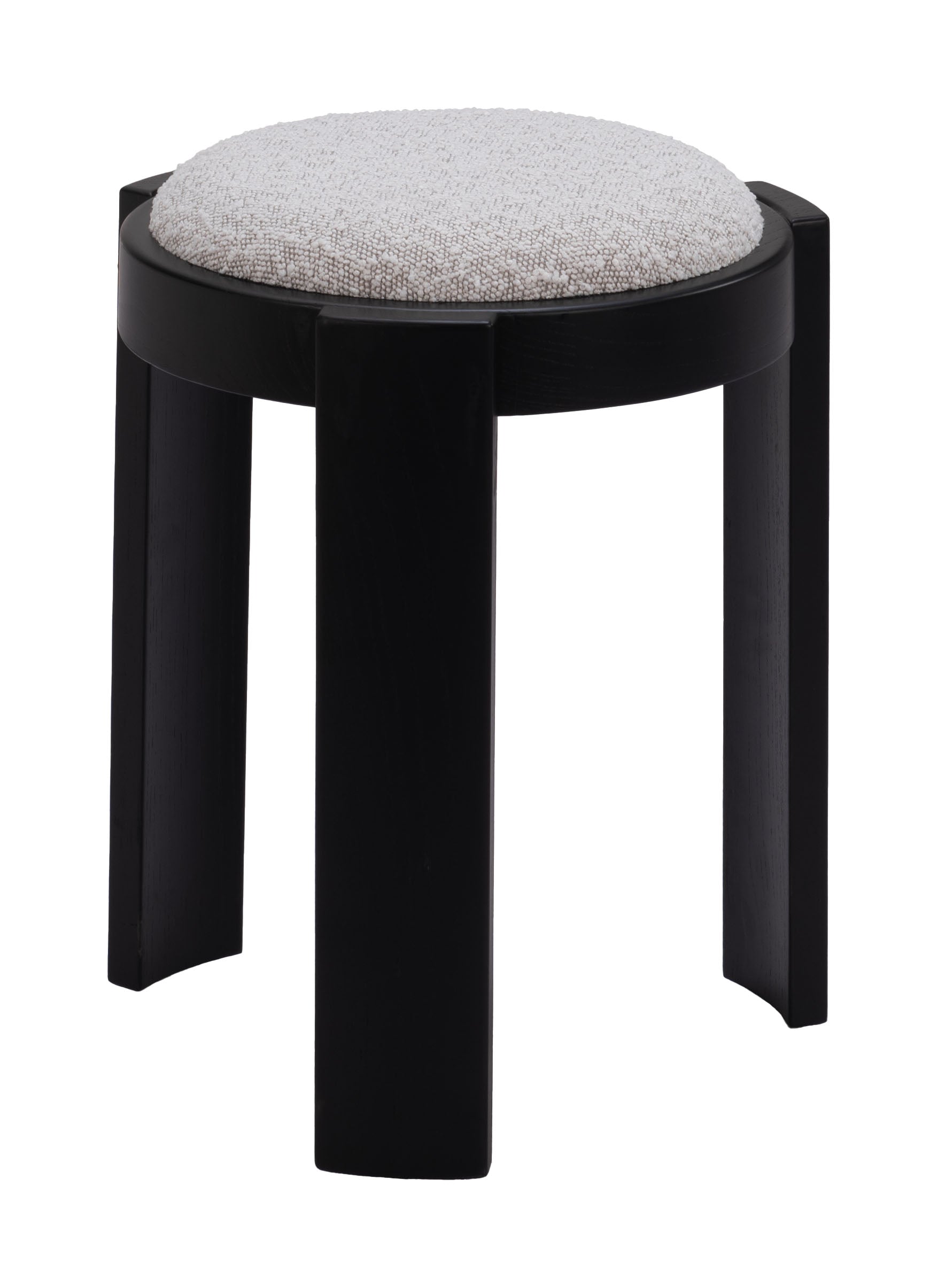 Zuo Modern Banjul Ottoman in Misty Gray