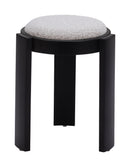 Zuo Modern Banjul Ottoman in Misty Gray