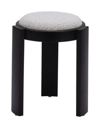 Zuo Modern Banjul Ottoman in Misty Gray