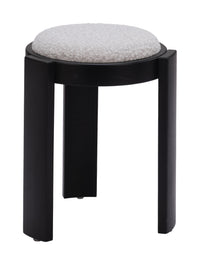 Zuo Modern Banjul Ottoman in Misty Gray