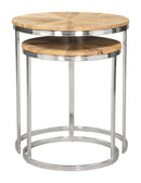 Zuo Modern Bari Nesting Table Set Natural