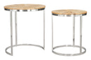 Zuo Modern Bari Nesting Table Set Natural