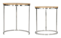 Zuo Modern Bari Nesting Table Set Natural