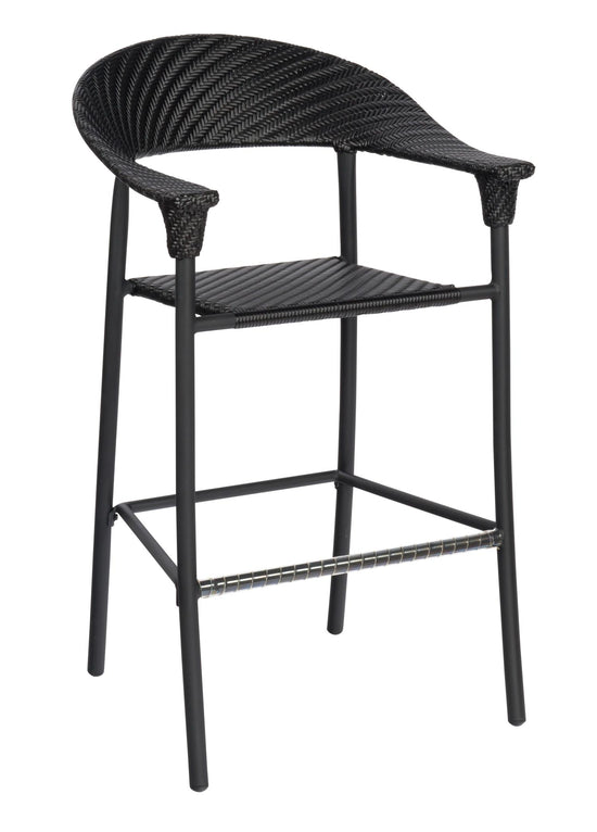 Woodard Barlow Stationary Bar Stool