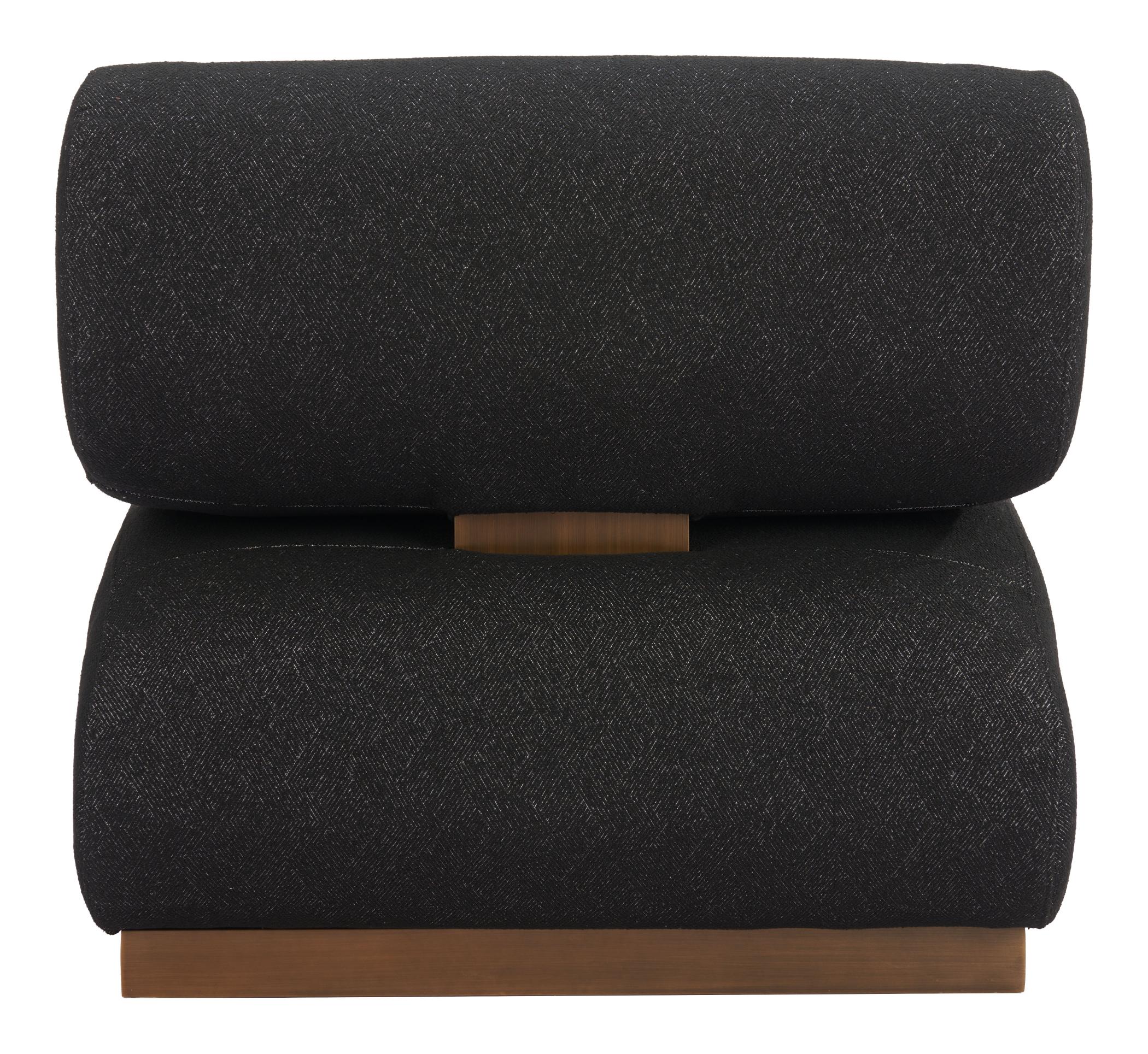 Zuo Modern Barsa Accent Chair in Black