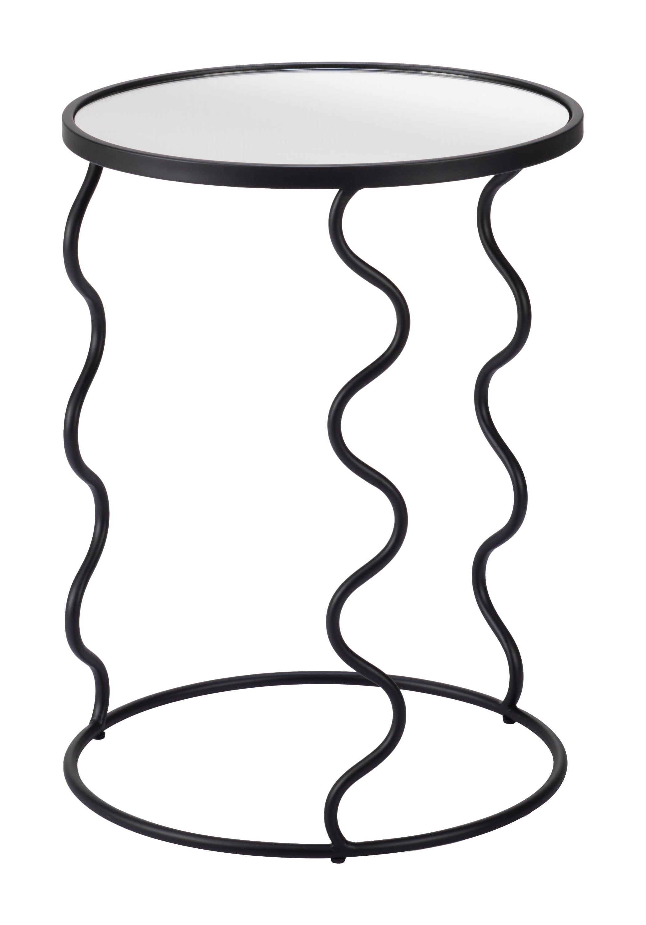 Zuo Modern Bastia Side Table in Black