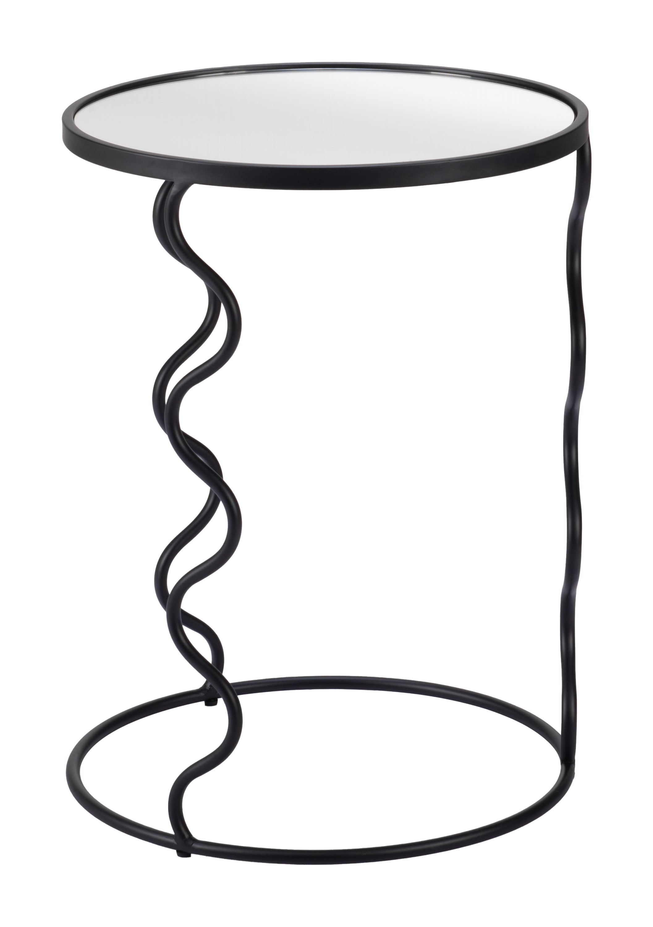 Zuo Modern Bastia Side Table in Black