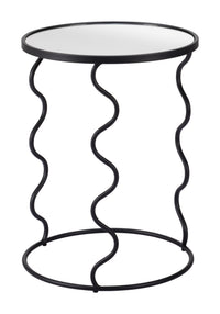 Zuo Modern Bastia Side Table in Black