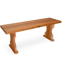 All Things Cedar 4'/6' Backless Bench