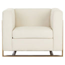 Sunpan Penley Armchair - Zenith Alabaster