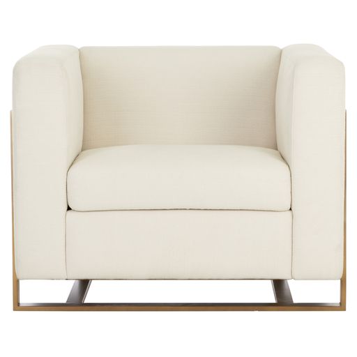 Sunpan Penley Armchair - Zenith Alabaster