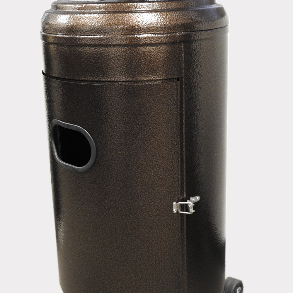 AZ Patio Heaters Outdoor Patio Heater in Hammered Silver / Bronze
