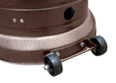 AZ Patio Heaters Outdoor Patio Heater in Hammered Silver / Bronze