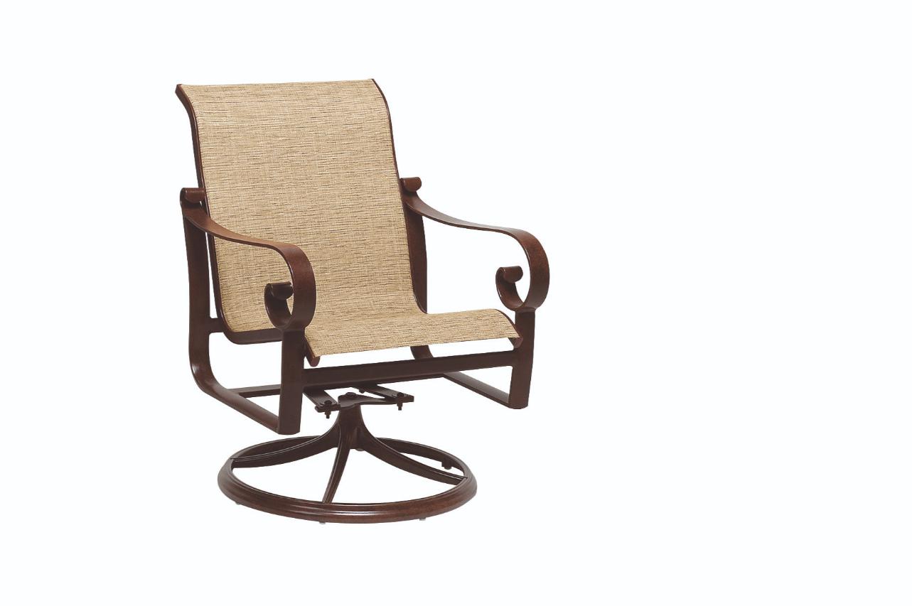Woodard Belden Sling Swivel Rocker