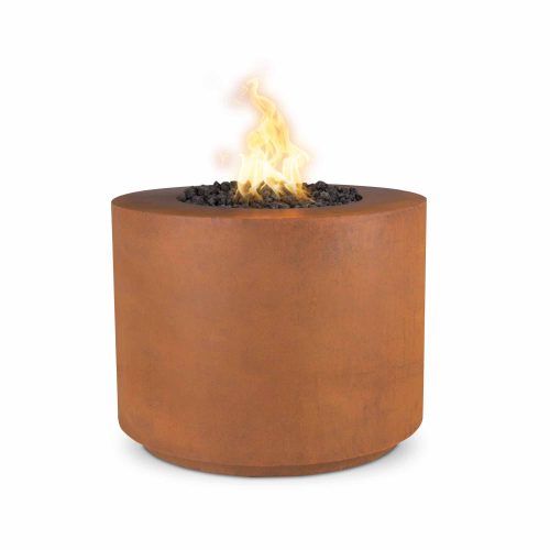 The Outdoor Plus Beverly Fire Pit - Corten Steel