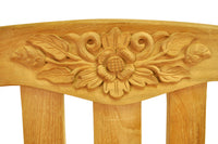 Anderson Teak 50-inch Round Rose Bench