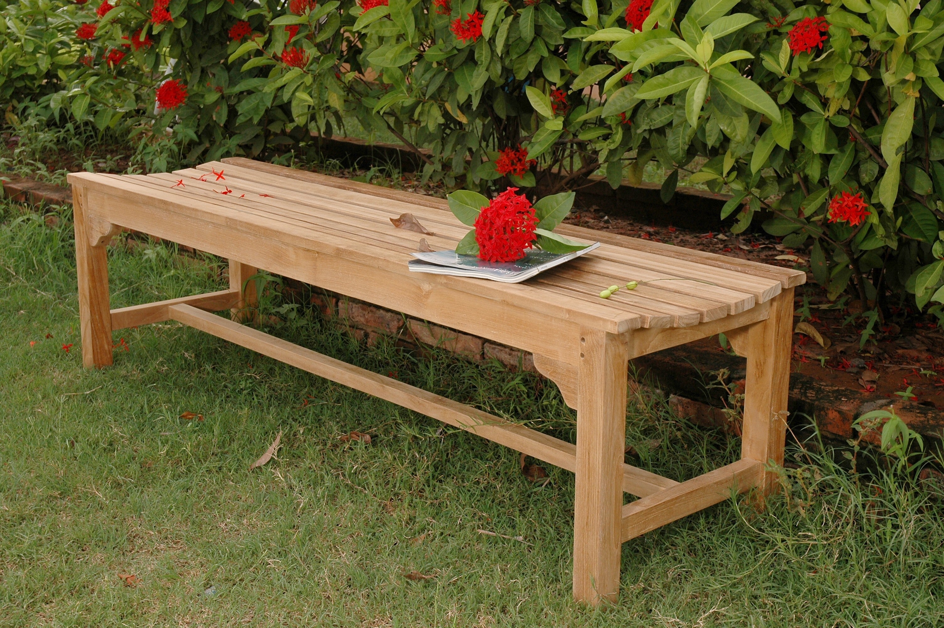 Anderson Teak Hampton 3-Seater Backless Bench