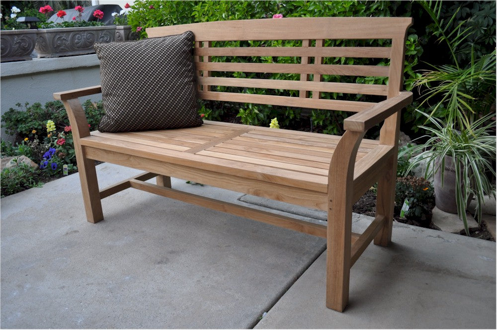 Anderson Teak 56 1/2" Sakura 2-seater Bench