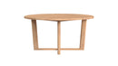 Sunset West Natural Teak 56" Round Dining Table