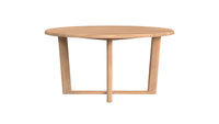 Sunset West Natural Teak 56" Round Dining Table