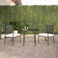 Sunset West Provence Wrought Iron Bistro Table
