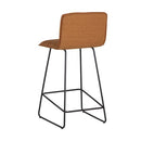 Sunpan Jovanah Counter Stool in Aosta Autumn / Aosta Jade / Bravo Black - Set of Two