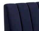 Sunpan Kosovo Modular Banquette Bench Abbington Navy / Polo Club Stone