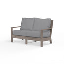 Sunset West Laguna Aluminum Loveseat with Cushion