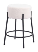Zuo Modern Blanche Counter Stool in Ivory
