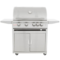 Blaze Grills Blaze 32-Inch 4-Burner LTE Gas Grill with Rear Burner and Built-in Lighting System